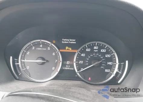 2020 Acura Mdx Sport Hybrid Technology Package z USA, uszkodzony, nr VIN 5J8YD7H55LL001374